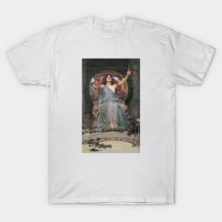 Circe by John W Waterhouse T-Shirt